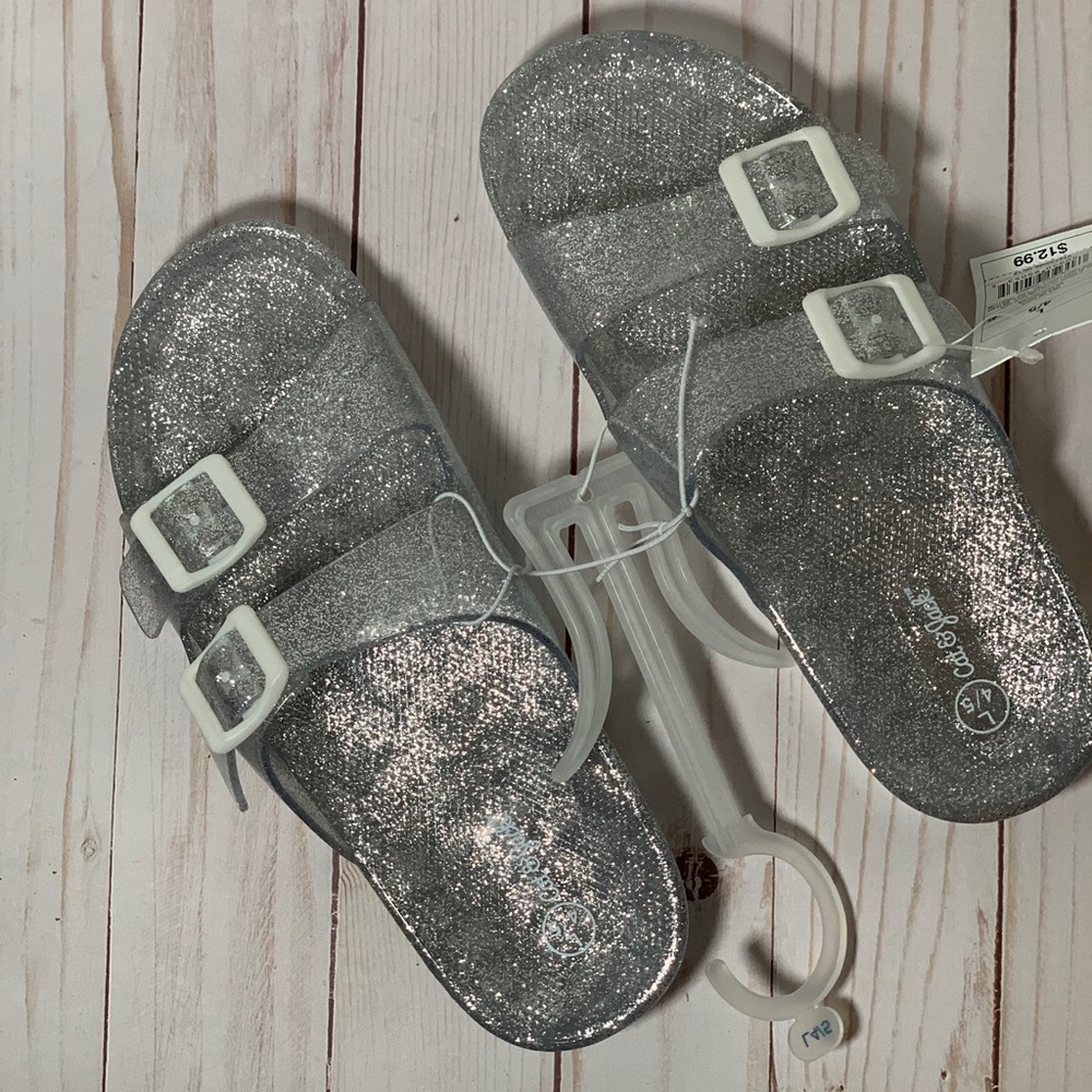 🔥💥Cat & Jack Susan Glitter Jelly Sandals